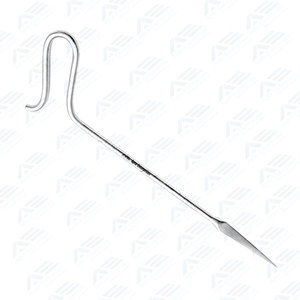 Aiguille à os droite et courbée en acier inoxydable de qualité supérieure, instruments chirurgicaux orthopédiques de classe I, aiguille à os Kutscher Diamond personnalisée - Product Image 4