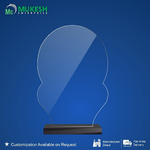 Trofeo Acrílico Redondo con Cúpula, Grabado Pulido y Duradero para Premios Corporativos, Reconocimiento a Empleados, Eventos Deportivos y Académicos - Product Image 1