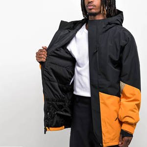 Chaqueta de snowboard de gran tamaño para hombre multifuncional con pantalones de tela de poliéster estampados con cremallera totalmente personalizados 2025 - Product Image 6