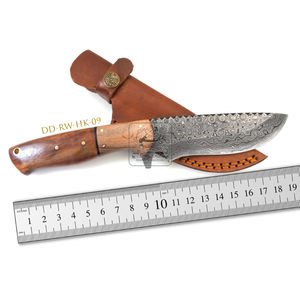 Cuchillo de Bolsillo Personalizado de Acero de Damasco, Hoja de Caza Hecha a Mano de Palisandro G10 de Alta Calidad, Grabado con Láser, 192 Capas, OEM - Product Image 6