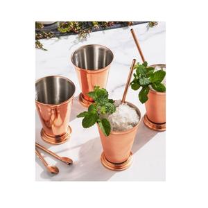 Smart Classic Quality nuevo diseño de acero inoxidable puro Moscow Mojito Mint Julep Cup Taza chapada en cobre - Product Image 6