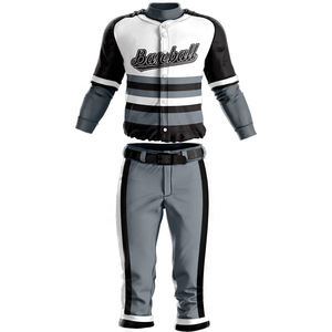 Vêtements de sport respirants en gros 2026, uniforme de baseball et de softball pour jeunes, pantalon blanc pour adultes, ensembles d'uniformes de sport pour jeunes à vendre - Product Image 5