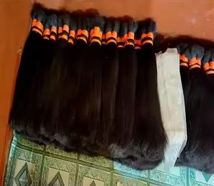 Extension de cheveux Remy indienne de haute qualité meilleure vente donneur unique cheveux en vrac du vendeur Premium - Product Image 1