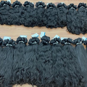 ผมต่อแบบลอนธรรมชาติสำหรับต่อผมมนุษย์เวียดนามดิบ10% - Product Image 3