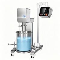 Mezclador Eléctrico de Alta Cizalladura WEIAI, Emulsionador de 80L, Homogeneizador para Crema Cosmética, Loción, Salsa, Pintura, Tinta, Grafeno, Producción de Laboratorio