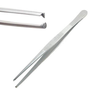 Thumb Holding Dressing Mcindoe Tissue Holding Forceps Juego de instrumentos manuales de acero inoxidable Instrumento quirúrgico reutilizable para - Product Image 1