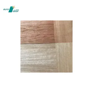 Best Quality Spanish Internal Door Chestnut Crossed Veneer Fireproof For Flats Homes And Apartments