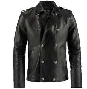 2024 <b>Winter</b> Heavyweight American Vintage Zipper Leather Casual Leather <b>Jacket</b> for <b>Men</b> Loose <b>Jacket</b> Latest Design Leather <b>Jacket</b> - Product Image 5