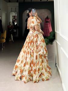 Vestido Kurti Tradicional Indio de Diseño, en Rayón, Corte Nayra, Estampado Bandhani, Multicolor, para Adultos, Precio de Exportación en 2026 - Product Image 2