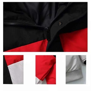 Chaqueta acolchada de invierno impresa OEM personalizada al por mayor para hombre con decoración bordada - Product Image 5