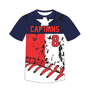 Unisex Transpirable Cuello Redondo Softball Béisbol Jersey Adultos Ropa Deportiva Personalizada Impreso Sublimado Logo Diseño 100% Poliéster - Product Image 2