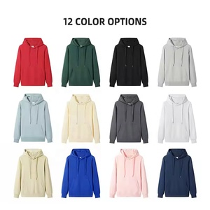 Marque de mode hommes sweats à capuche nouveau printemps automne pulls décontractés 100% coton hauts en bonbons couleurs unies hommes/femmes hauts - Product Image 4