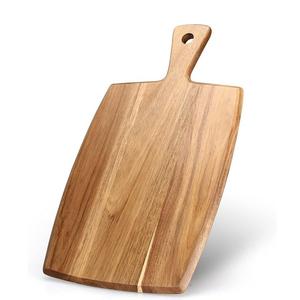 Planche à découper artisanale en bois dur foncé, écologique, articles de cuisine, cadeau de luxe pour le Ramadan et l'Aïd - Product Image 3