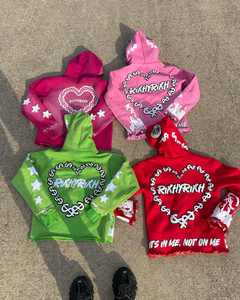 เสื้อฮู้ดบุด้วยความร้อนของ400gsm เฮฟวี่เวทมีฮู้ดสำหรับทุกเพศเทคโนโลยีคอตตอนขนแกะที่มีน้ำหนักเลือกได้ตามต้องการ - Product Image 5