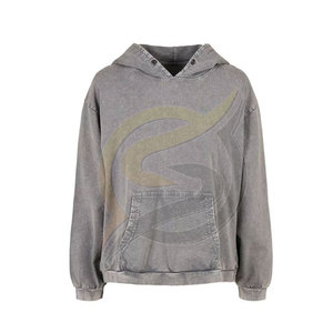 Sudaderas con Capucha Lavadas al Ácido Personalizadas al por Mayor OEM, Sudaderas de Algodón 100% para Hombre, Sudaderas con Capucha para Hombre en Venta, Diseños Personalizados, Sudaderas Unisex - Product Image 4