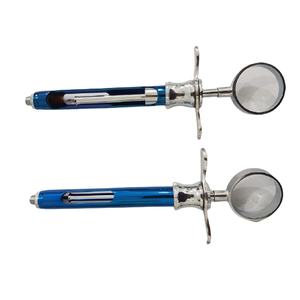 Seringue aspirante manuelle en acier inoxydable pour cartouche dentaire, équipement dentaire manuel de haute qualité, Narham Enterprises - Product Image 2