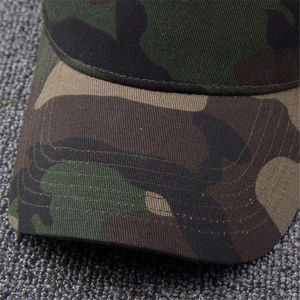 หมวกถักขอบโค้งสำหรับผู้ชายและผู้หญิงหมวกตาข่ายด้านหลังปรับได้ปักโลโก้ได้ตามต้องการ - Product Image 5