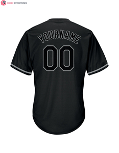Maille Respirant Sublimé Baseball Jersey Chemises Baseball Team Shirt Personnalisé Premium Classique V Cou Plain Fitness Sportswear Hommes - Product Image 5