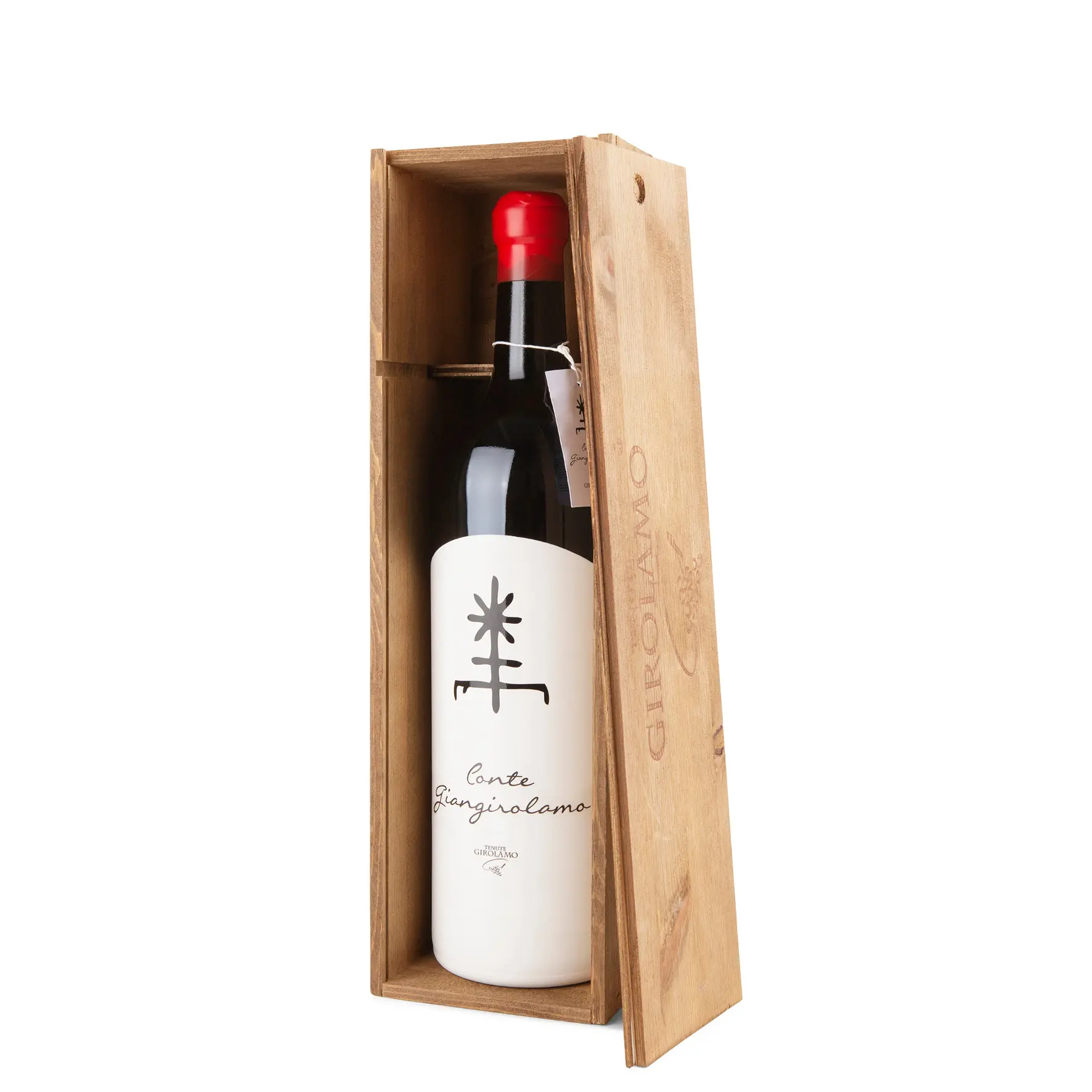 Well known Italian 3 l still red wine for luxury restaurant with hand-painted bottle