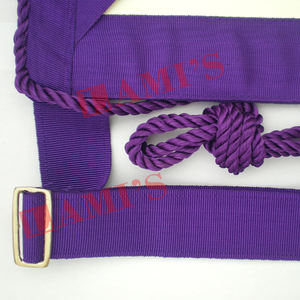 Nouvelle arrivée Royal et Select Masters Tablier personnalisé brodé à la main Maçonnique Regalia Décoration Tablier à coudre - Product Image 5