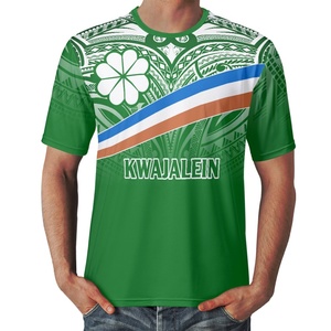 Ropa de uso diario con estampado bajo demanda KWAJALEIN, camiseta informal deportiva cómoda, personalización exclusiva, camiseta Vintage holgada para hombre - Product Image 5