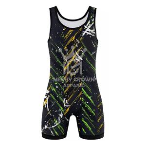 Venta al por mayor de camiseta de lucha libre Parana ropa deportiva adultos Impresión digital por sublimación personalizada - Product Image 2