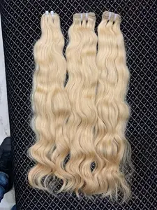 "Fourniture d'usine Extensions de cheveux humains Remy indiens noirs naturels (paquet de vague droite vierge Grade 12A)" - Product Image 6