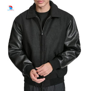 Letterman 100% Vestes universitaires en laine pour hommes Vente en gros Fermeture éclair Hiver Vintage Varsity Letterman Veste pour hommes - Product Image 1