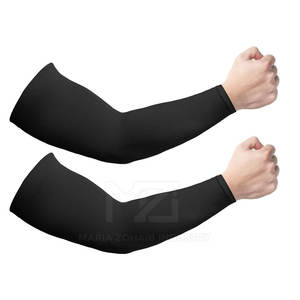 Manchons de bras athlétiques pour le basketball, la course et la gym, avec soutien musculaire et absorption de la transpiration, taille adulte, personnalisables - Product Image 1