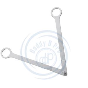 DADDY D PRO Richard Unidad de fijación 19cm Retractor quirúrgico de acero inoxidable alemán no estéril Manual CE ISO aprobado reutilizable - Product Image 6