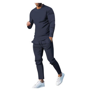 Ensemble de survêtement homme hiver 2026, imprimé numérique, tissé 3D, décontracté, respirant, léger, entièrement zippé, en polaire, à capuche, haute qualité - Product Image 2