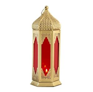 Hot Selling Indoor Decoration <b>Lantern</b> Classic Design Tabletop Centerpiece <b>Lantern</b> Superior Quality <b>Gold</b> Metal Moroccan <b>Lantern</b> - Product Image 1