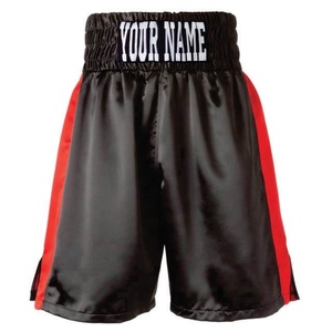 Top qualité Satin matériel court grappling MMA Shorts hommes séchage rapide vêtements de boxe ensembles OEM Service disponible Pakistan 2025 - Product Image 3
