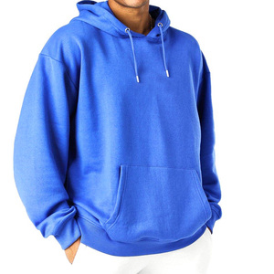 100% coton séchage rapide à manches longues chaud Vintage surdimensionné à capuche hommes hiver Streetwear polaire à capuche - Product Image 3