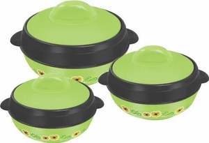 Casserole isotherme en acier inoxydable ANAX de qualité 202, 1500/2500/4000 ml, lot de 5, forme ronde, utilisation en hôtel et restaurant, Inde - Product Image 5