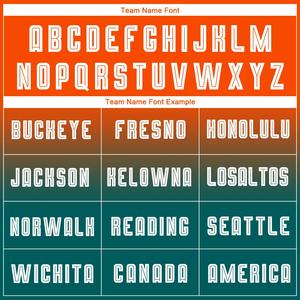 ชุดเครื่องแบบทีมฟุตบอลชุดเสื้อกีฬาแขนยาวไล่ระดับสีส้มและสีเขียวออกแบบโลโก้ได้ตามต้องการ - Product Image 3