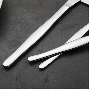 Couverts de luxe en métal royal réutilisables, plaqués argent, cuillère plaquée argent, dinnrware, fourchette, couteau, ensemble de couverts en acier inoxydable, Offre Spéciale - Product Image 6