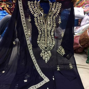 ชุดเดรสอะคริลิคสไตล์ชาติพันธุ์สุดฮิต ตกแต่งด้วยงานฝีมือแบบกอต้าและกระจก เหมาะสำหรับงานปาร์ตี้ของผู้หญิง Goodshopping - Product Image 1