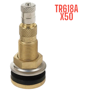 50 Válvulas Agrícolas de Sujeción por Abrazadera TR618A 1-7/8 para Aire y Líquido - Product Image 1