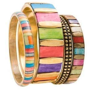 Brazalete Artesanal Étnico de Moda Multicolor con Toque Antiguo, Brazalete Natural - Product Image 3