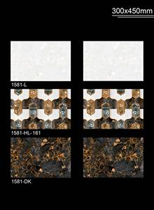 Céramique émaillée polie carreaux muraux décoratifs pour cuisine et salle de bain 300x450mm - Product Image 6