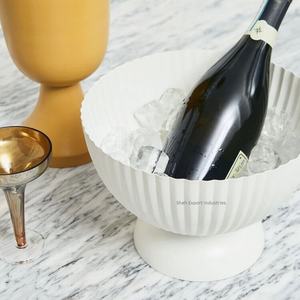 ชามดอกไม้โลหะอเนกประสงค์สำหรับตกแต่งแบบคลาสสิกสำหรับบ้านห้องรับประทานอาหารเครื่องครัวใช้วางบนโต๊ะชามผลไม้ - Product Image 4