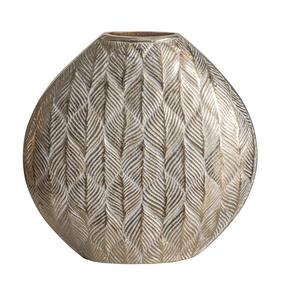 Maceta de Metal de aluminio hecha a mano para accesorios del hogar soporte de flores de boda centros de mesa florero decorativo moderno - Product Image 1