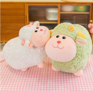 Đáng Yêu 50Cm Mềm Sang Trọng Cừu Với Hoa Trên Đầu Cho Phòng Ngủ Trang Trí Nội Thất Hoặc Sinh Nhật Quà Tặng Sản Phẩm Mới Lạ - Product Image 4