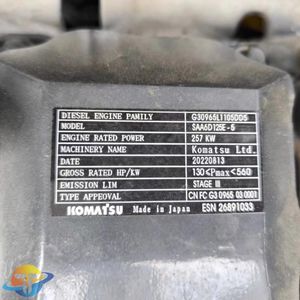 รถขุดโคมัตสึ PC450 คุณภาพสูง สภาพใหม่ น้ำหนัก 40 ตัน สำหรับงานก่อสร้าง ขายดี พร้อมบุ้งกี๋ - Product Image 5