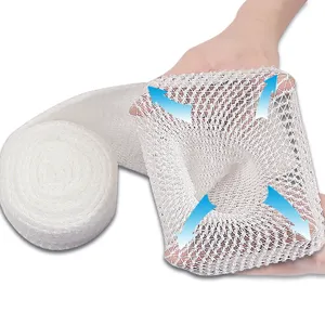 Bande de sport <span class=keywords><strong>tubulaire</strong></span> élastique, bandage extensible pour la protection musculaire, la stabilité des articulations et la prévention des blessures - Product Image 4