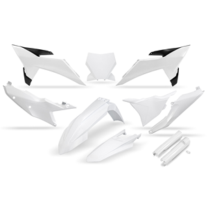 Kit di plastica completa 20-25 bianca per KTM SX 150 2025-2025 include parti del motociclo del faro del disco del freno del filtro dell'aria posteriore - Product Image 1