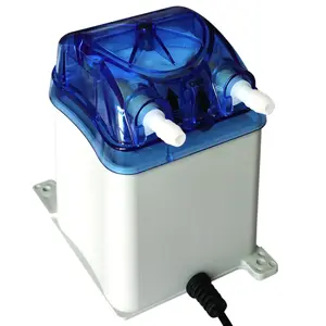 500ml/mim, 24V peristaltic מינון משאבת עם להחלפה משאבת ראש בכחול, מארז, ו PharMed Peristaltic צינור