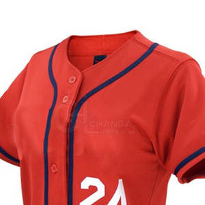 ชุดยูนิฟอร์มซอฟต์บอลผู้หญิง ขายตรงจากโรงงาน ระบายอากาศ แห้งเร็ว 100% โพลีเอสเตอร์ แขนสั้น รุ่นใหม่ ปี 2026 - Product Image 5