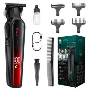 Tondeuse à cheveux professionnelle pour hommes, autonomie de 360 minutes, lame en T, tondeuse de barbier à écartement zéro, alimentée par batterie USB-C, version US - Product Image 3